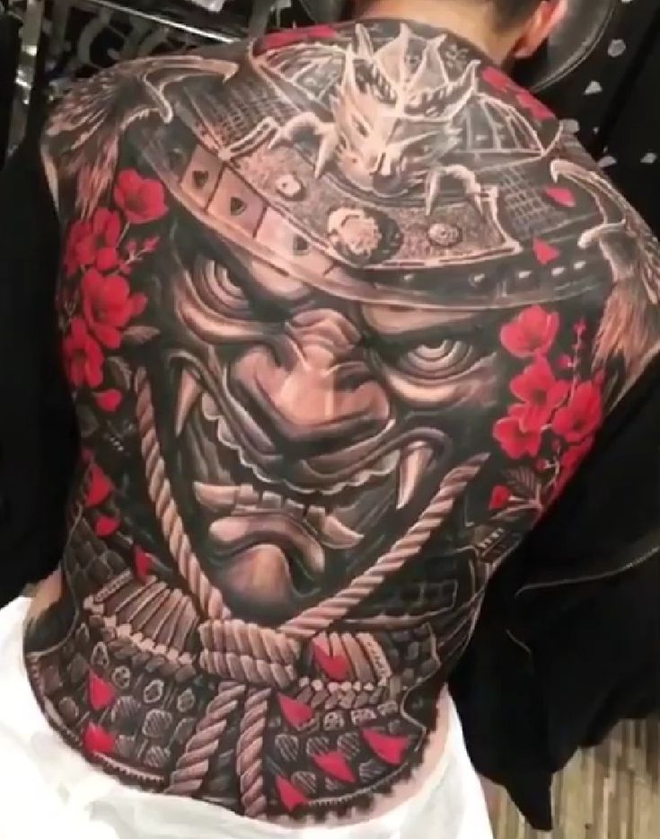 Tatuagem de Samurai