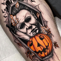 Halloween tattoo