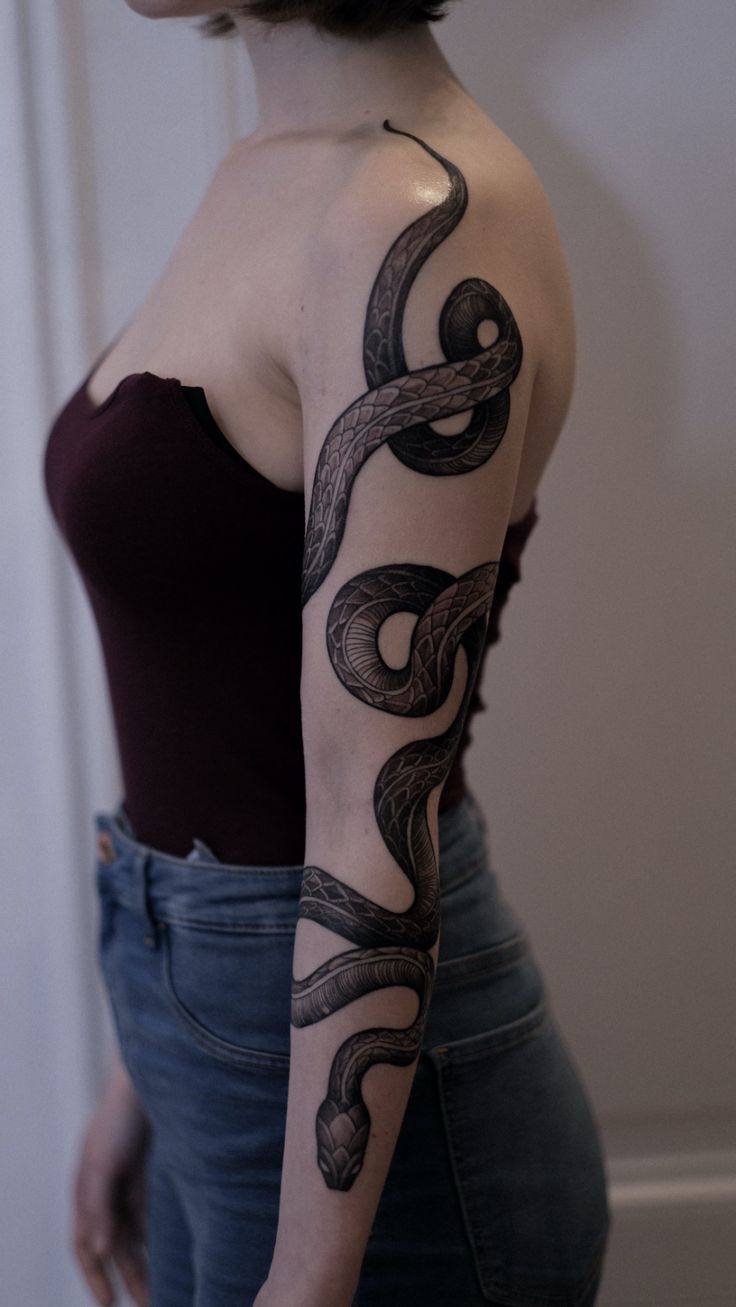 Snake tattoo