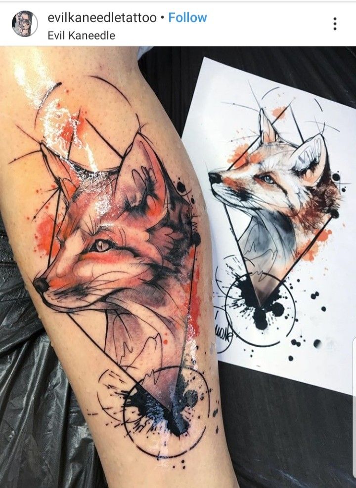 Tatuagem de Raposa