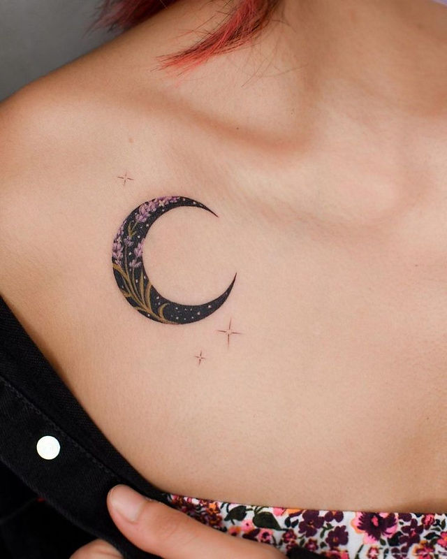 Moon Tattoo 