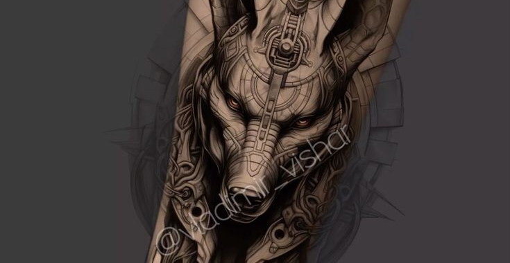 Anúbis Tatuagem 