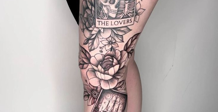 Women Leg Sleeve Tattoo Ideas