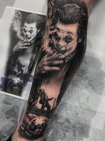 joker tattoos