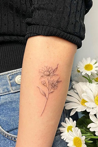 April Birth Flower Tattoos
