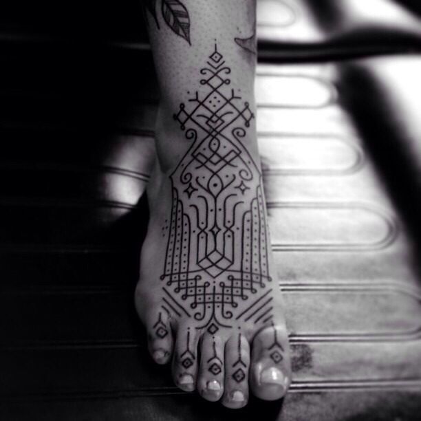 Tatuagem Blackwork