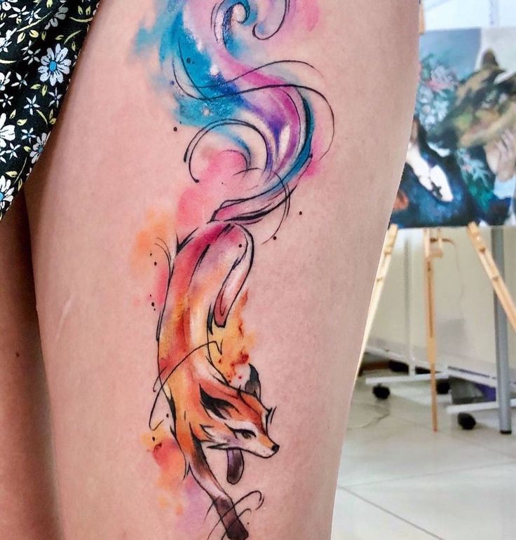 Tatuagem de Raposa