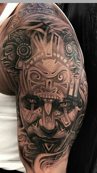 aztec tattoo