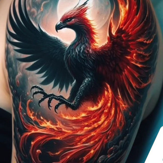fenix tatuagem