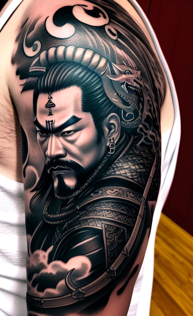 Tatuagem de Samurai