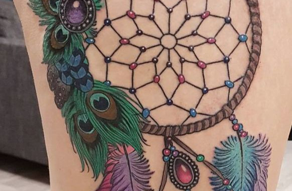 Tatuagem de apanhador de sonhos