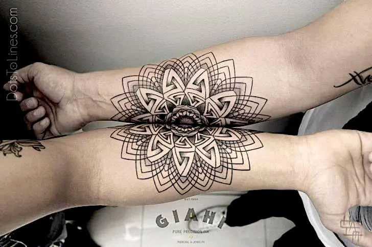 Tatuagem Blackwork