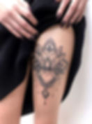 Tatuagem Feminina Na Perna