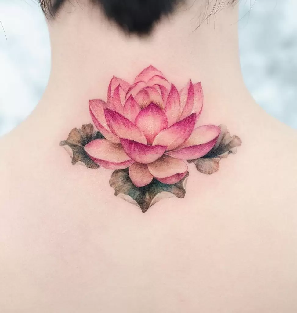 foto de Tatuagens de Flor de Lótus