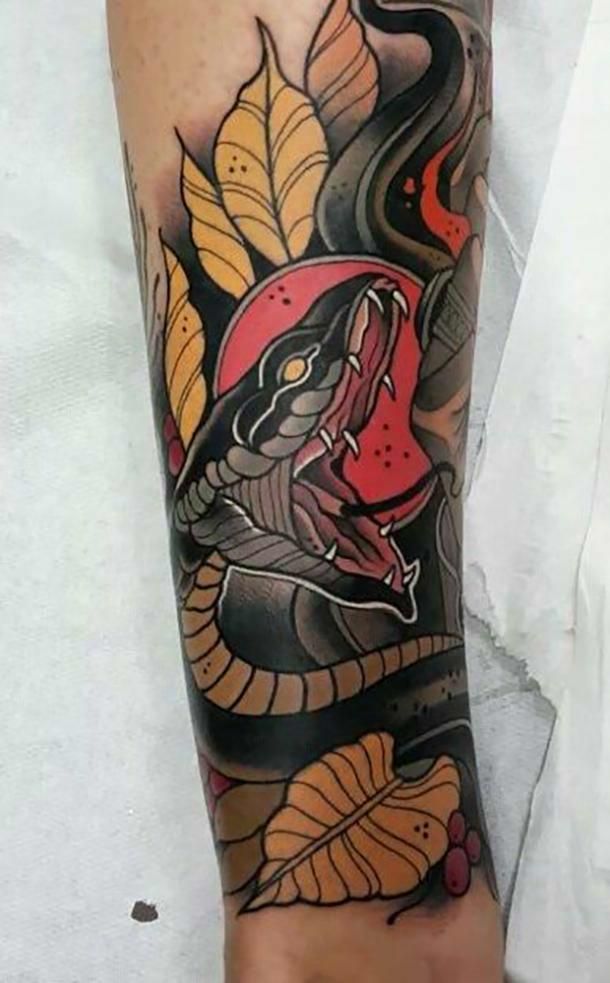 Snake tattoo