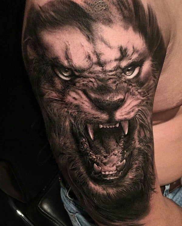 Tatuagem de Leão