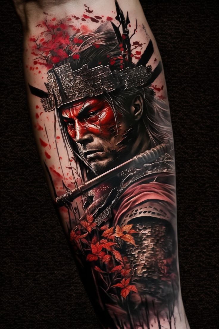 Tatuagem de Samurai