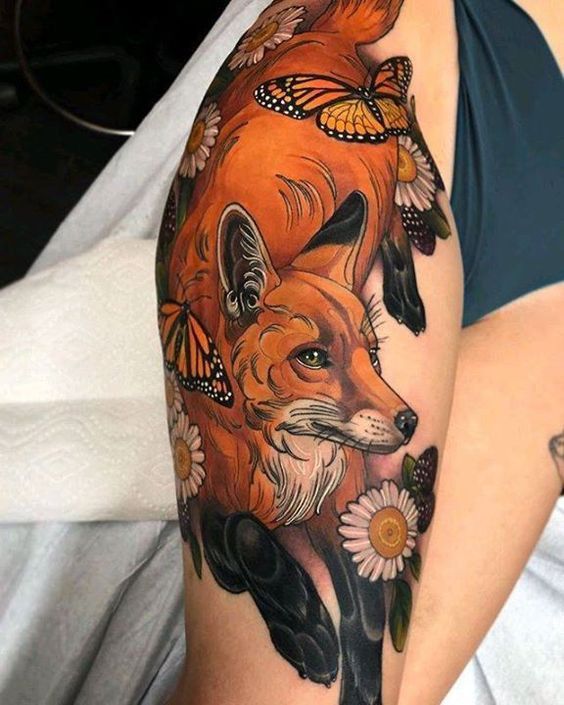 Tatuagem de Raposa