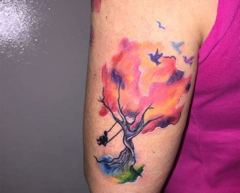 Tatuagens Coloridas Masculinas