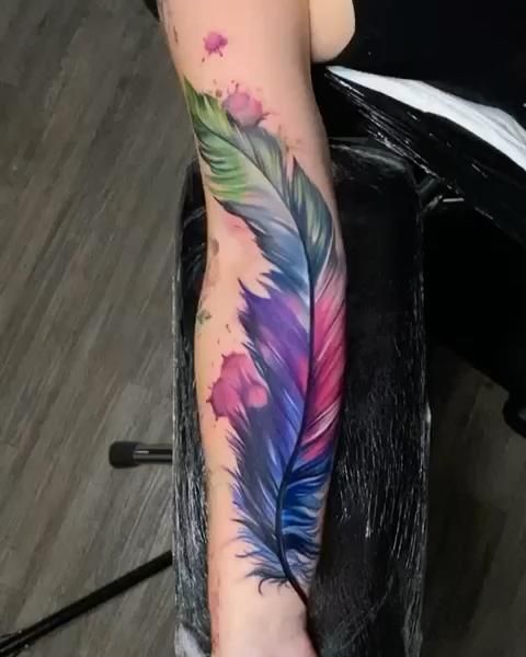 Feather Tattoo Designs