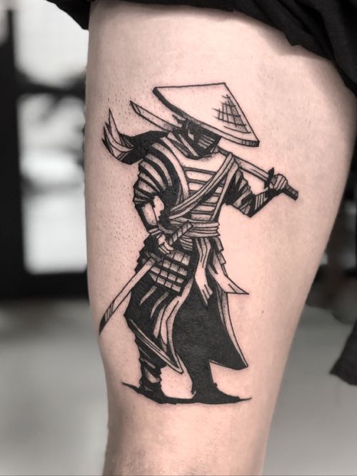 Tatuagem de Samurai