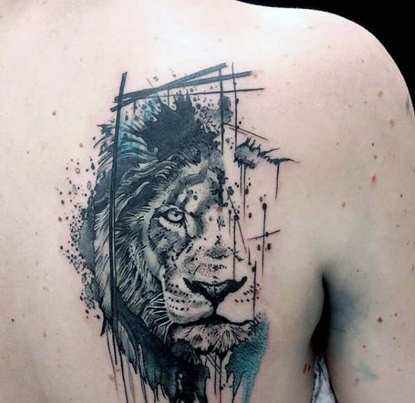 Tatuagem de Leão