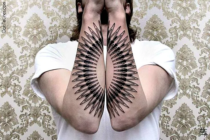 Tatuagem Blackwork