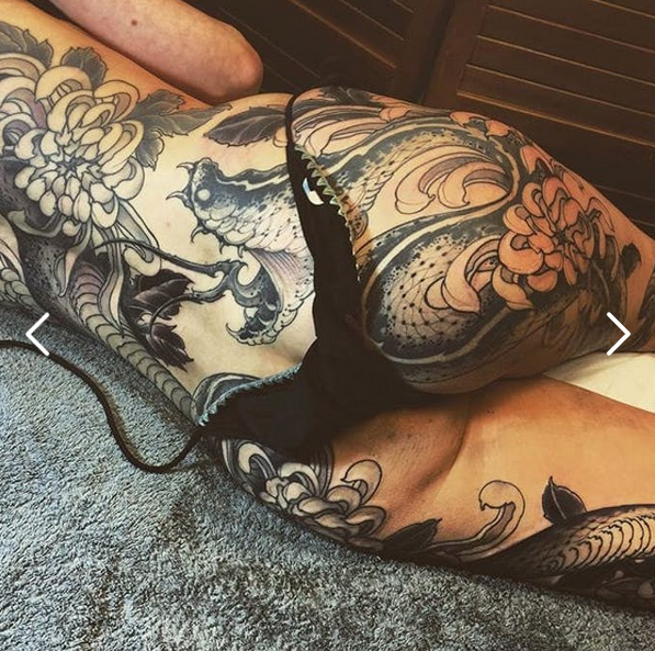 imagem de Tatuagem na Bunda Feminina