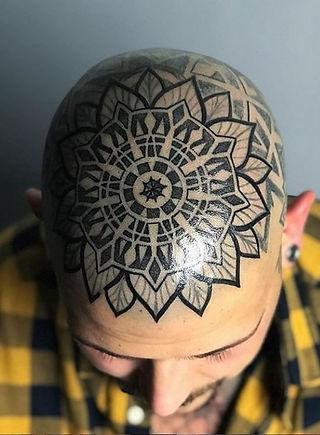 Scalp Tattoo
