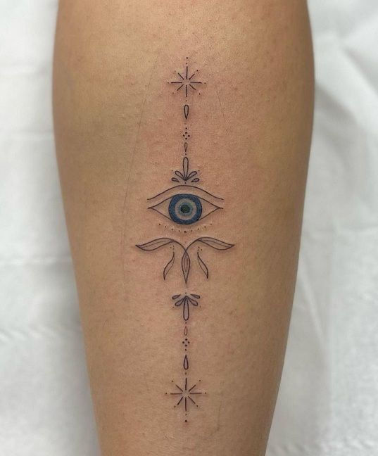 Evil Eye Tattoo