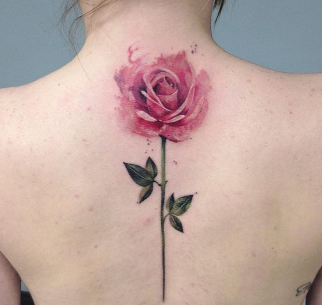 O Significado da Tatuagem de Rosa