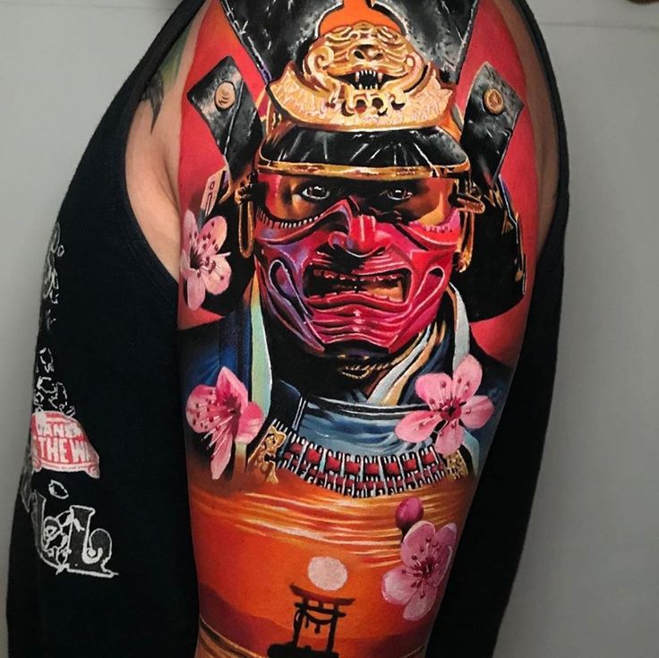 Tatuagem de Samurai