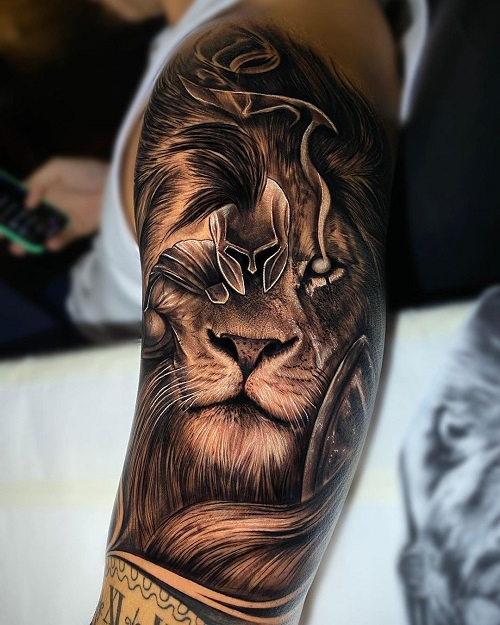 Tatuagem de Leão