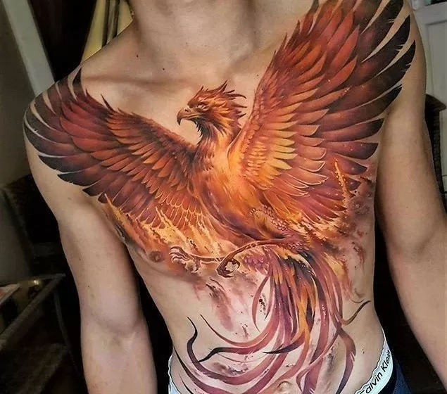 Tatuagem no Peito