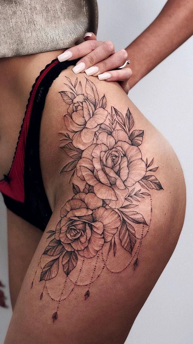 imagem mostrando 53 Inspirações de Tatuagem na Coxa