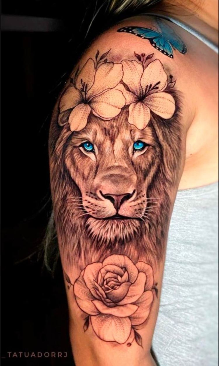 Tatuagem de Leão