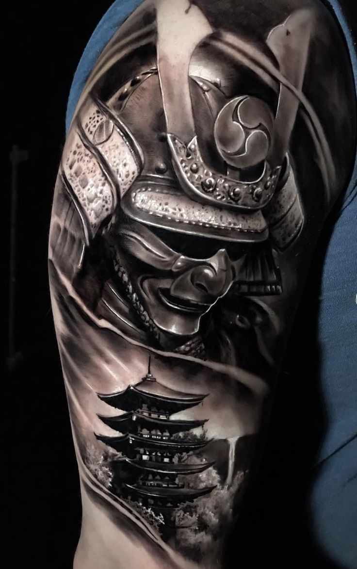Tatuagem de Samurai