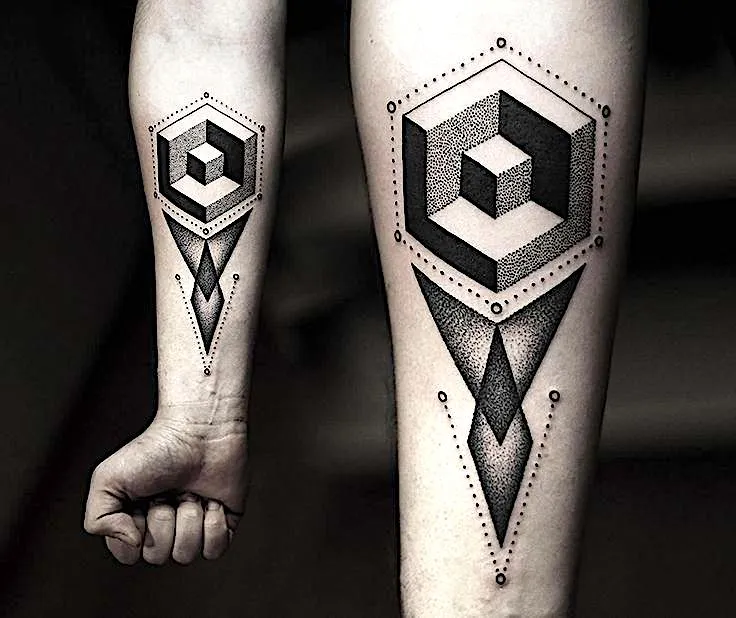 Tatuagem Blackwork