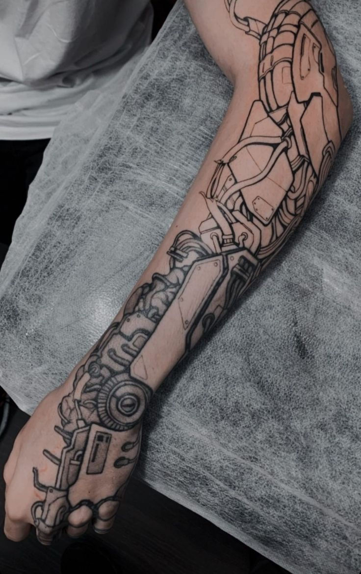 Upper arm tattoos for Men