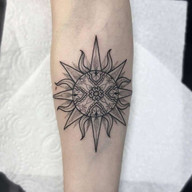 Sun Tattoo