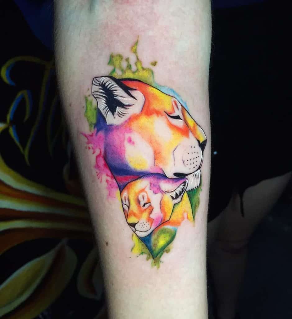 Tatuagem de Leão