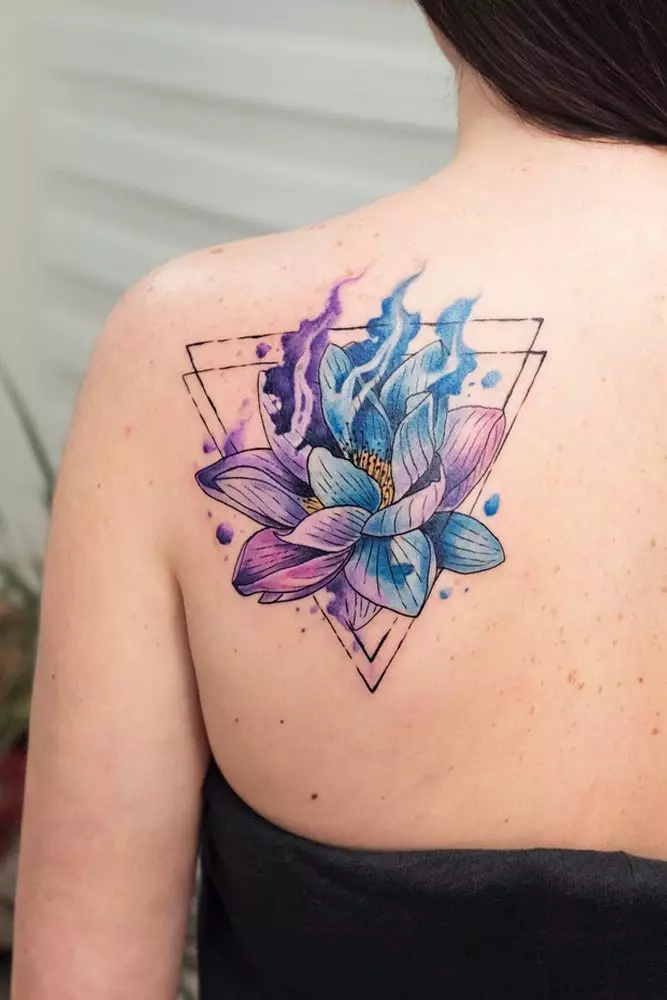 Tatuagem da Flor de Lótus