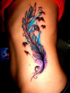 Feather Tattoo Designs