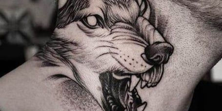 Neck Tattoos for Men