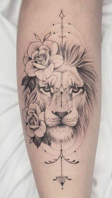 Tatuagem de Leão