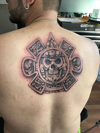 aztec tattoo