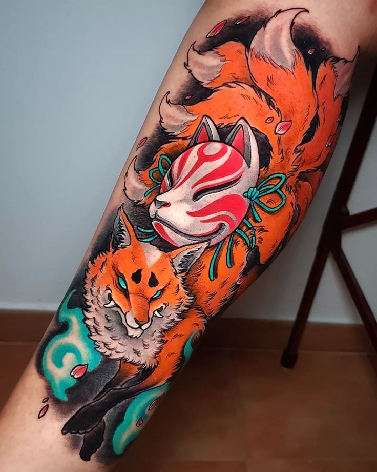 Tatuagem de Raposa