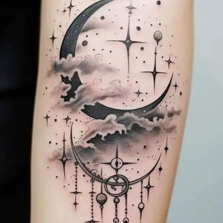 Moon Tattoo 