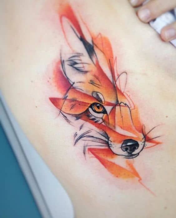 Tatuagem de Raposa