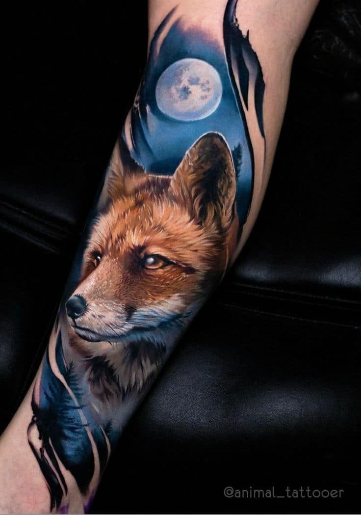 Tatuagem de Raposa